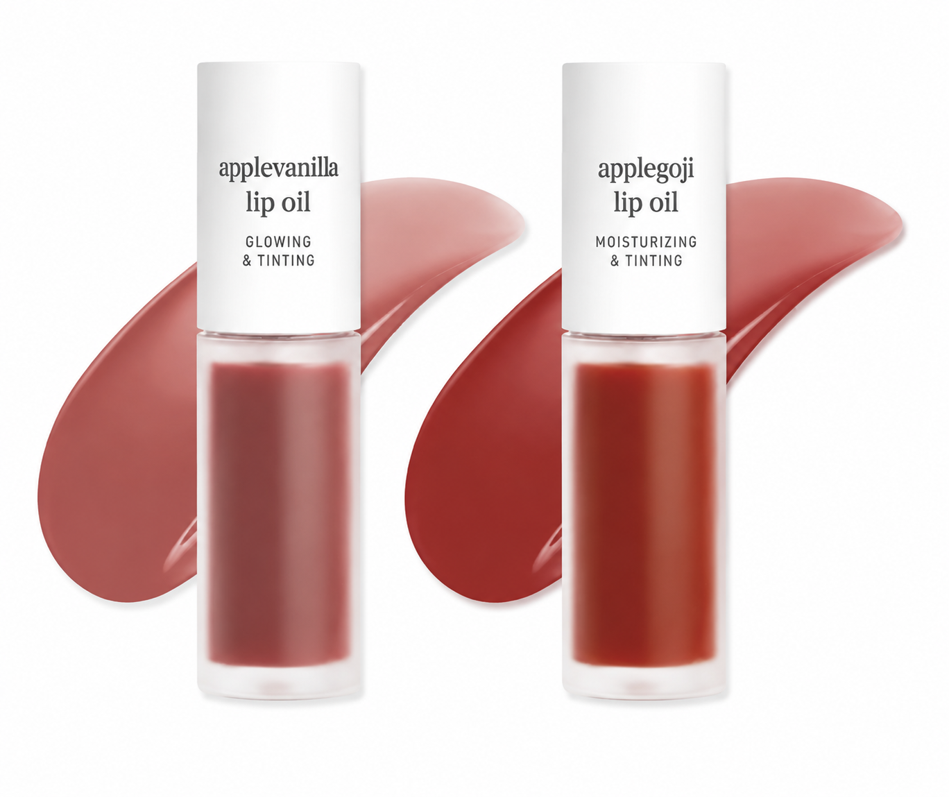 Apple Lip Oil + Lip Stain | Glossy, Tinted & Long-Lasting Moisturizing Lip Care