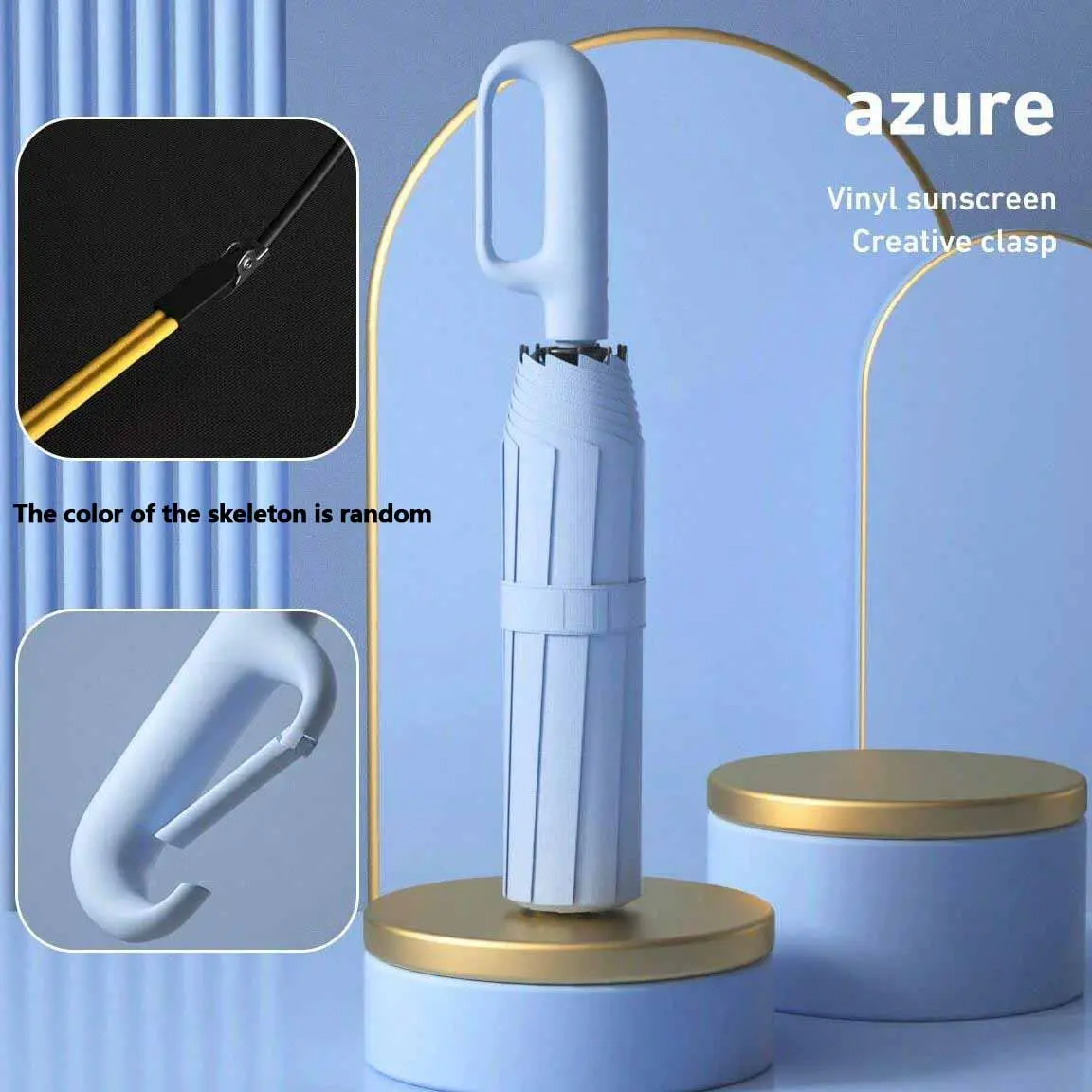 Automatic Folding Umbrella – Windproof & Waterproof | Compact Travel Umbrella for Men & Women