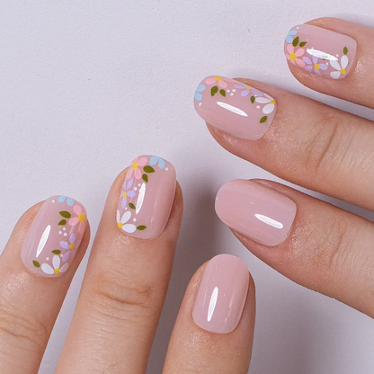 CurvLife 30-Piece Short Squoval Press-On Nails