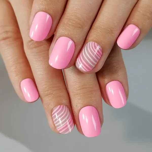 CurvLife 30-Piece Short Squoval Press-On Nails