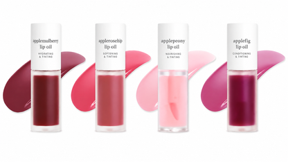 Apple Lip Oil + Lip Stain | Glossy, Tinted & Long-Lasting Moisturizing Lip Care