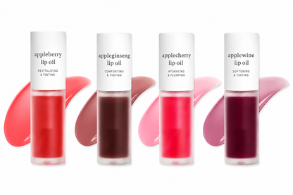 Apple Lip Oil + Lip Stain | Glossy, Tinted & Long-Lasting Moisturizing Lip Care