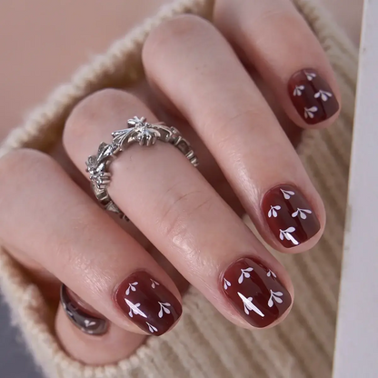 CurvLife 30-Piece Short Squoval Press-On Nails