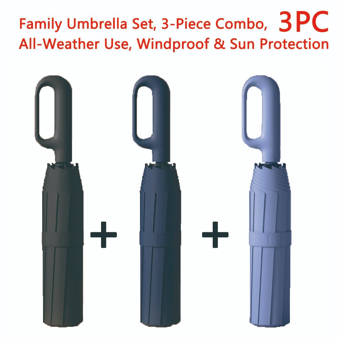 Automatic Folding Umbrella – Windproof & Waterproof | Compact Travel Umbrella for Men & Women