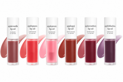 Apple Lip Oil + Lip Stain | Glossy, Tinted & Long-Lasting Moisturizing Lip Care