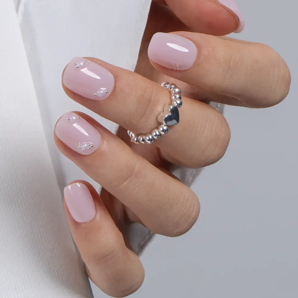 CurvLife 30-Piece Short Squoval Press-On Nails