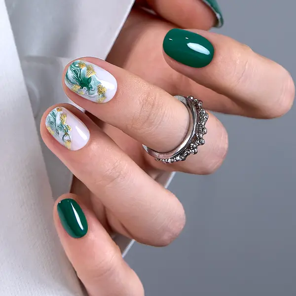 CurvLife 30-Piece Short Squoval Press-On Nails