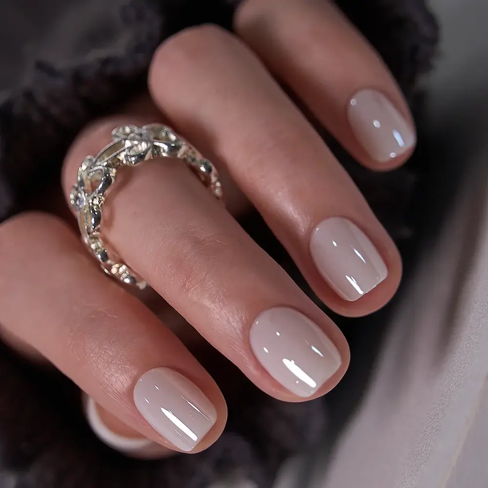 CurvLife 30-Piece Short Squoval Press-On Nails