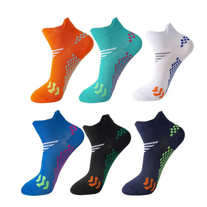 INNENS Compression Ankle Socks 3 Pairs – 8-15 mmHg Athletic Low Cut for Men & Women