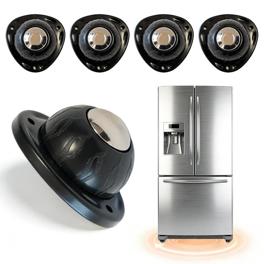Heavy Duty Self Adhesive Furniture Casters 4 Pack Stick-On Swivel Wheels