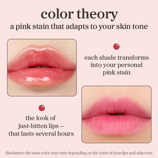 Apple Lip Oil + Lip Stain | Glossy, Tinted & Long-Lasting Moisturizing Lip Care