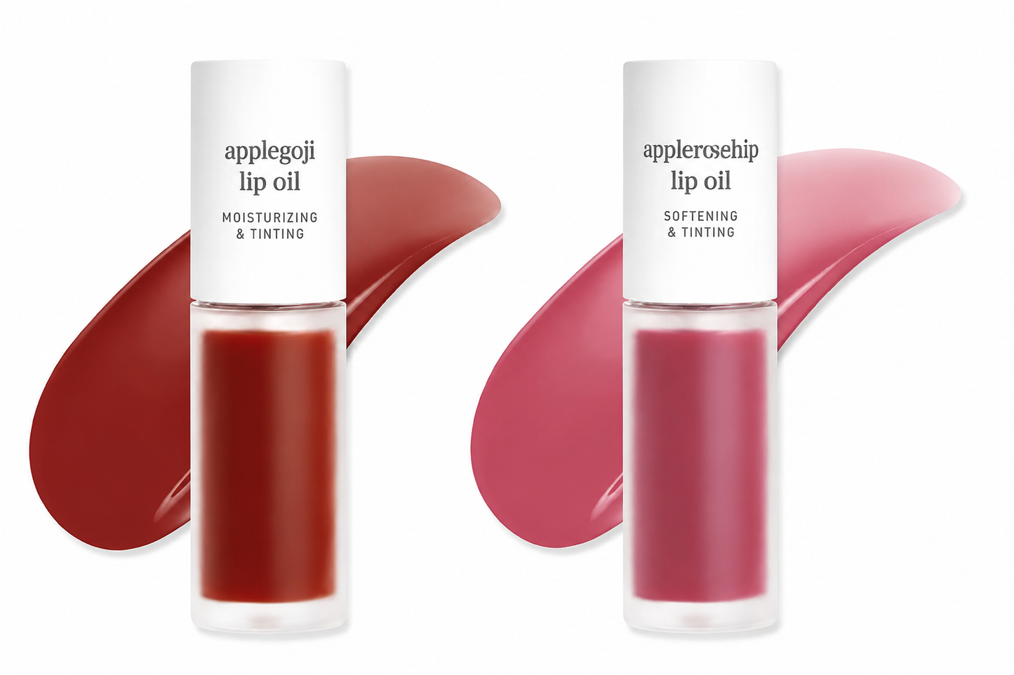 Apple Lip Oil + Lip Stain | Glossy, Tinted & Long-Lasting Moisturizing Lip Care