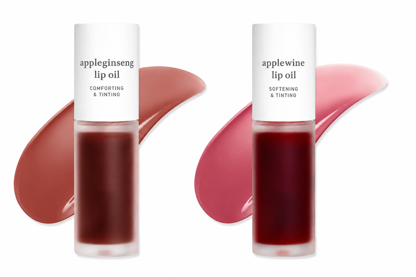 Apple Lip Oil + Lip Stain | Glossy, Tinted & Long-Lasting Moisturizing Lip Care