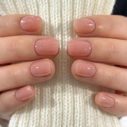 CurvLife 30-Piece Short Squoval Press-On Nails