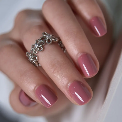 CurvLife 30-Piece Short Squoval Press-On Nails