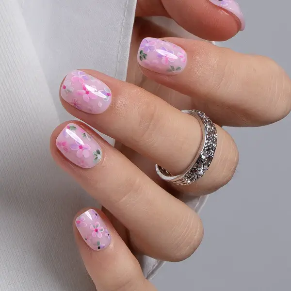 CurvLife 30-Piece Short Squoval Press-On Nails