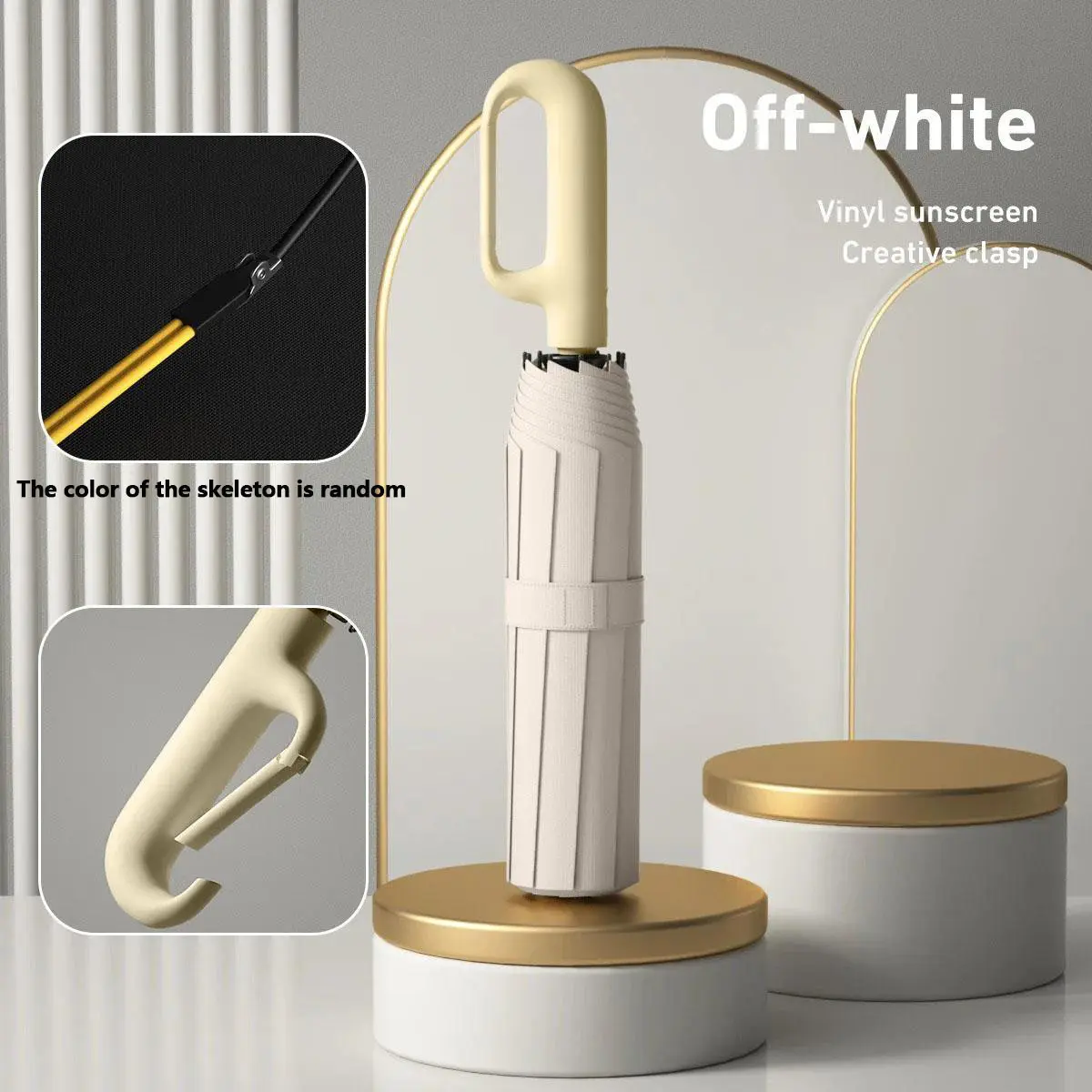 Automatic Folding Umbrella – Windproof & Waterproof | Compact Travel Umbrella for Men & Women