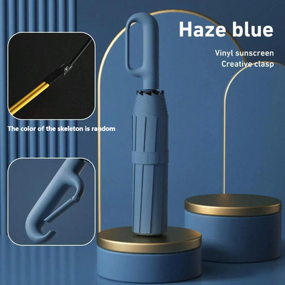 Automatic Folding Umbrella – Windproof & Waterproof | Compact Travel Umbrella for Men & Women