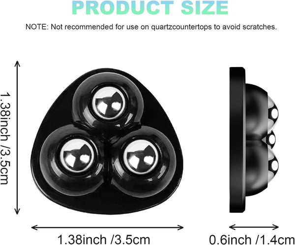 Self Adhesive Appliance Sliders 8 Pack Kitchen & Furniture Rollers