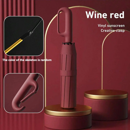 Automatic Folding Umbrella – Windproof & Waterproof | Compact Travel Umbrella for Men & Women