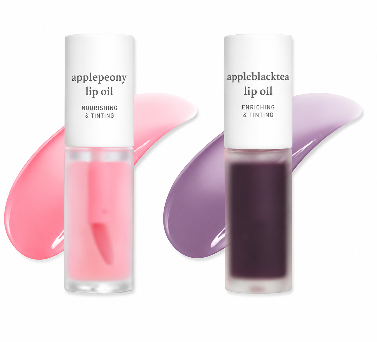 Apple Lip Oil + Lip Stain | Glossy, Tinted & Long-Lasting Moisturizing Lip Care