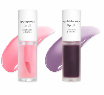 Apple Lip Oil + Lip Stain | Glossy, Tinted & Long-Lasting Moisturizing Lip Care