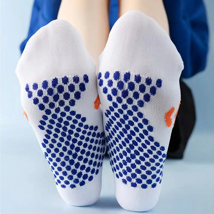 INNENS Compression Ankle Socks 3 Pairs – 8-15 mmHg Athletic Low Cut for Men & Women