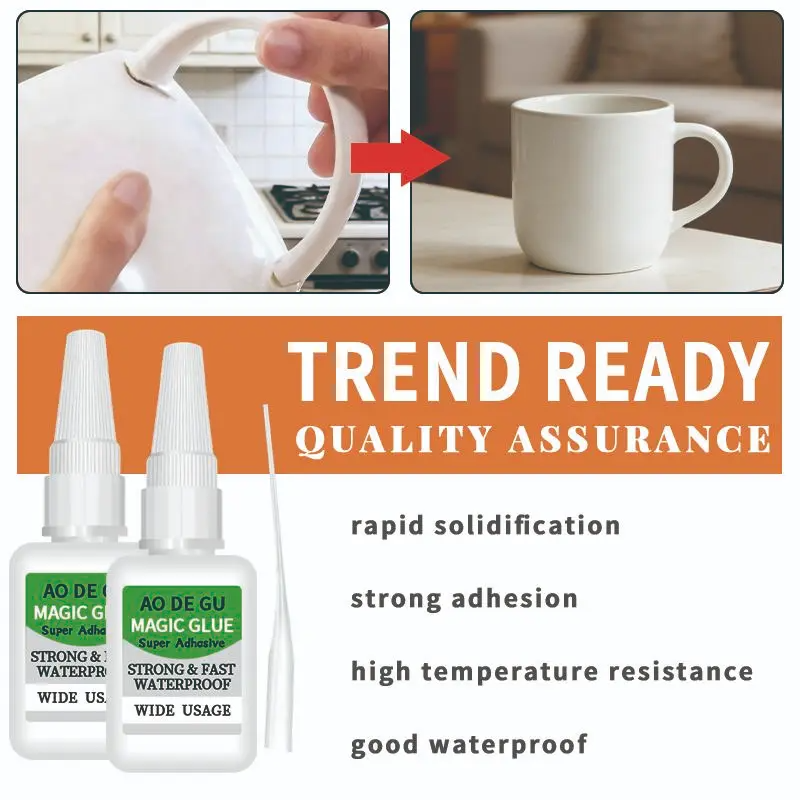 Super Glue 4-Pack | Fast-Setting Strong Bond