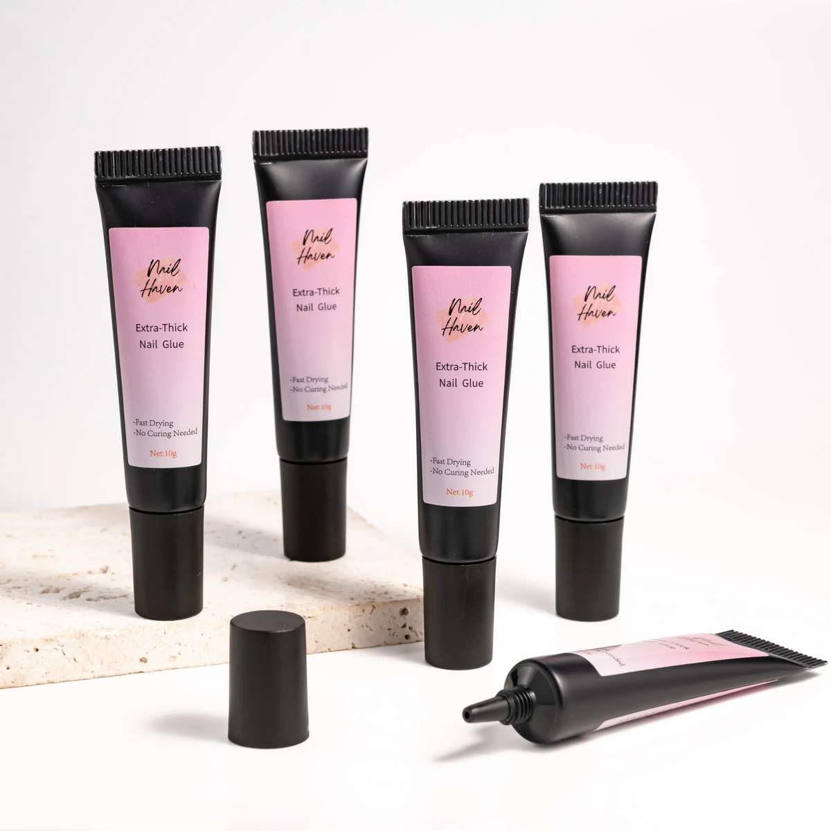 Nail Haven Extra-Thick Nail Glue, Fast-Drying 10g