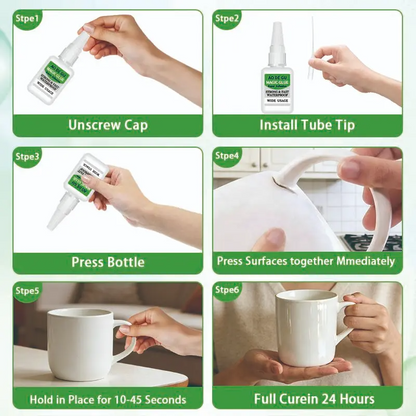 Super Glue 4-Pack | Fast-Setting Strong Bond