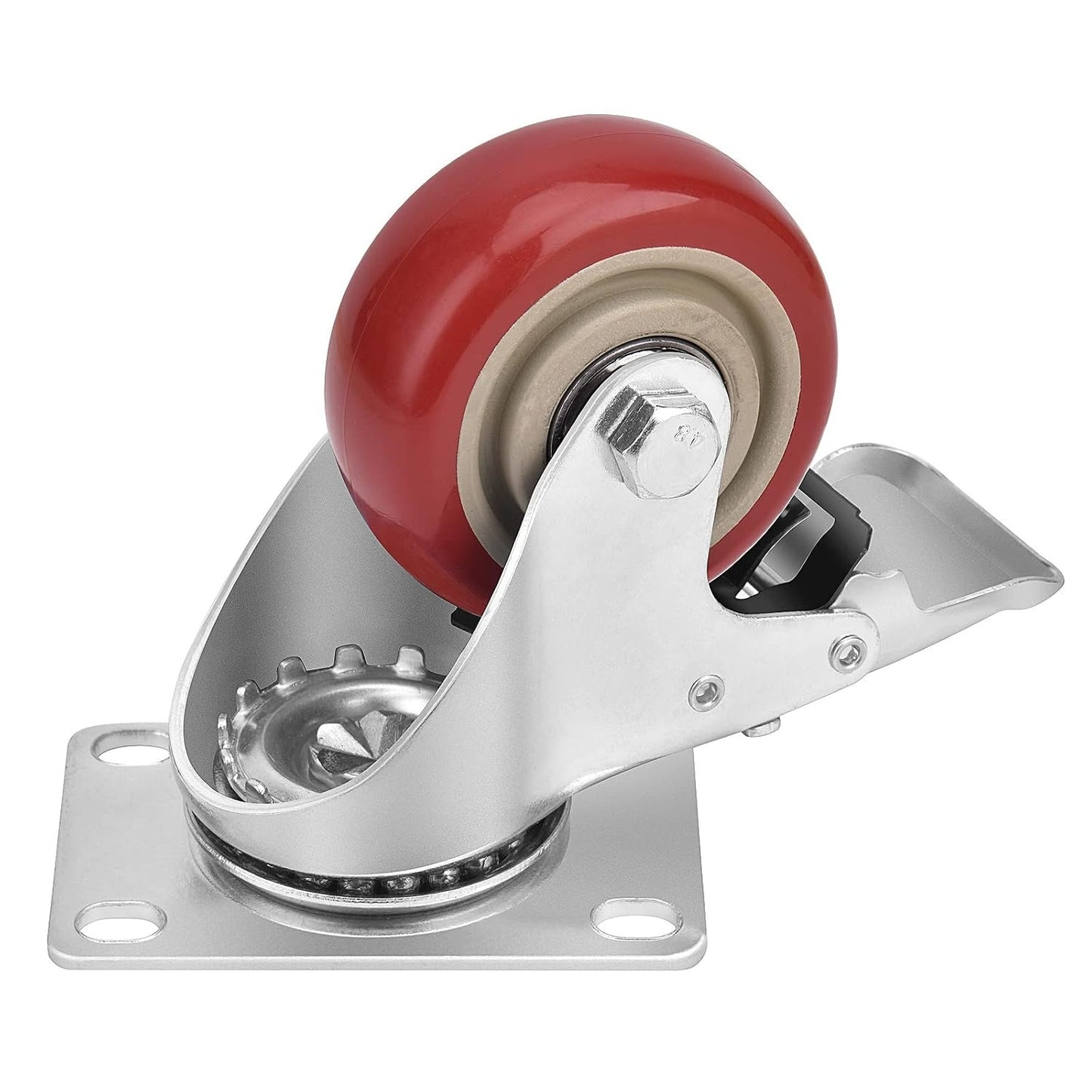 3 Inch Industrial Heavy Duty Swivel Caster Wheels with Brake