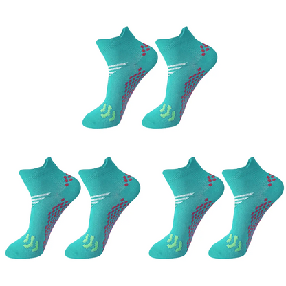INNENS Compression Ankle Socks 3 Pairs – 8-15 mmHg Athletic Low Cut for Men & Women