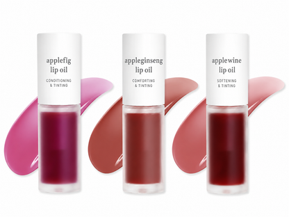 Apple Lip Oil + Lip Stain | Glossy, Tinted & Long-Lasting Moisturizing Lip Care