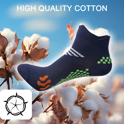INNENS Compression Ankle Socks 3 Pairs – 8-15 mmHg Athletic Low Cut for Men & Women