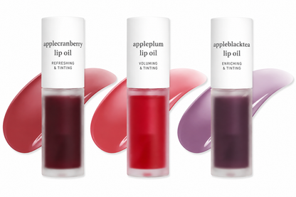 Apple Lip Oil + Lip Stain | Glossy, Tinted & Long-Lasting Moisturizing Lip Care
