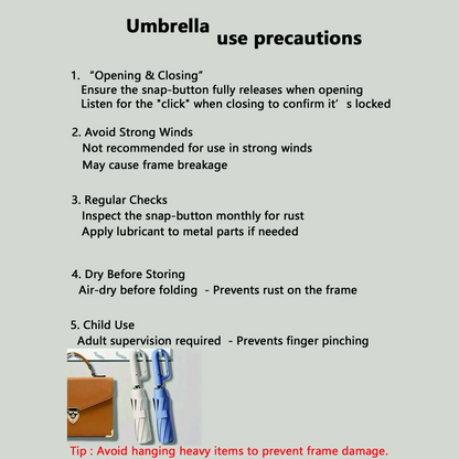 Automatic Folding Umbrella – Windproof & Waterproof | Compact Travel Umbrella for Men & Women