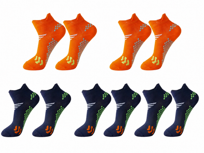INNENS Compression Ankle Socks 3 Pairs – 8-15 mmHg Athletic Low Cut for Men & Women